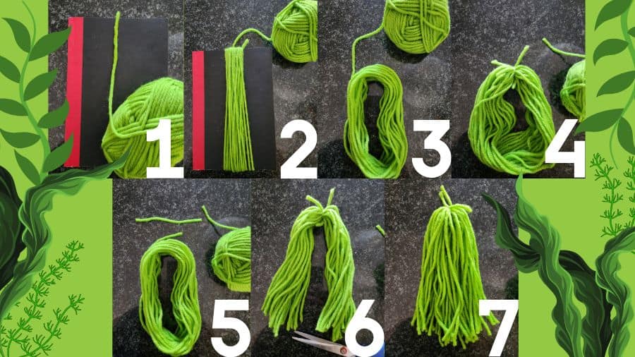 Seven Steps To Make A Spawning Mop For Goldfish Breeding